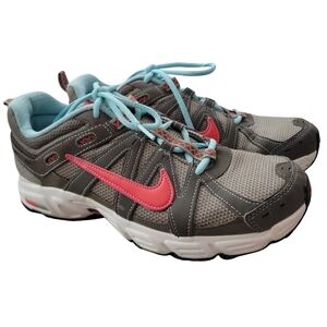 Nike Alvord 8 Trail Runners Womens 11 Gray Pink Hiking Shoes Outdoors Athletic